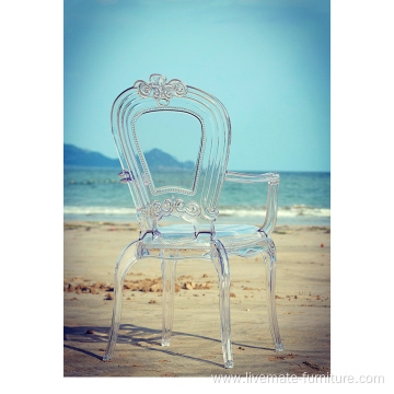 classic wedding party hot sale clear tiffany chair